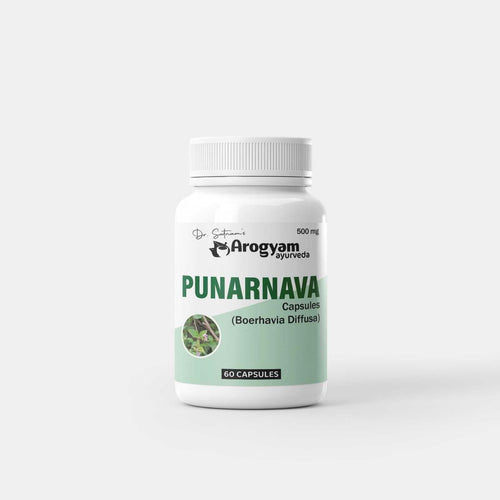 Punarnava Capsules by Arogyam, 60 Capsules