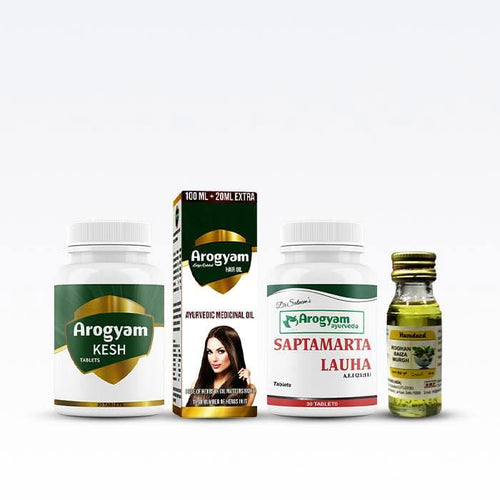 Hair Health Combo Pack by Arogyam