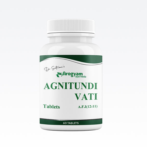 Agnitundi Vati Tablets by Arogyam, 60 Tablets
