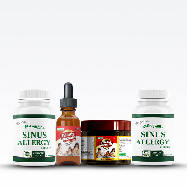 Arogyam Sinus Care Combo Pack (Allergic Rhinitis)