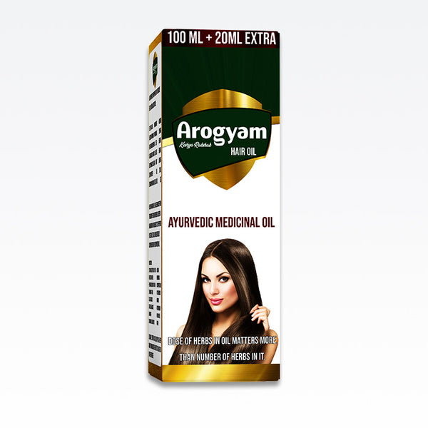 Arogyam Ayurvedic Hair Oil, 120 ml