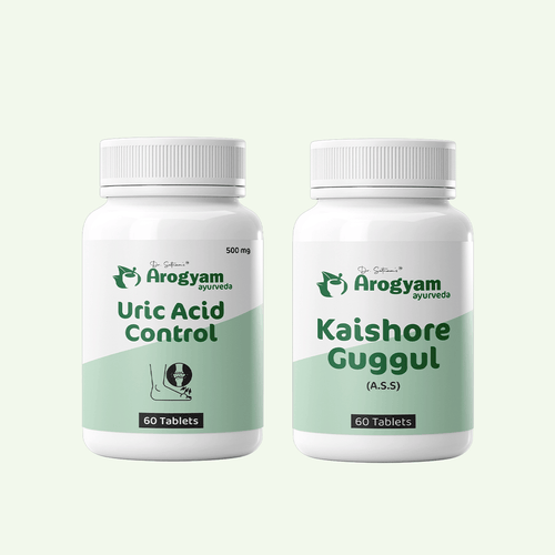 Uric Acid Health Combo - Detox Inflammation in Body by Arogyam Ayurveda