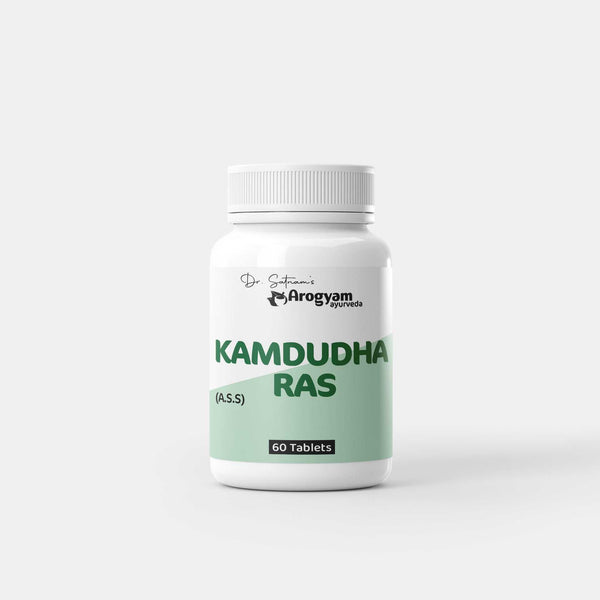 Kamdudha Ras Tablets by Arogyam, 60 Tablets