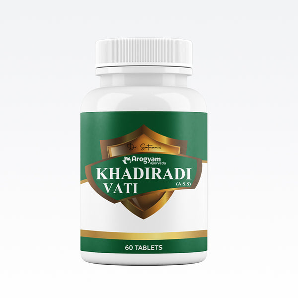 Khadiradi Vati Tablets by Arogyam, 60 Tablets