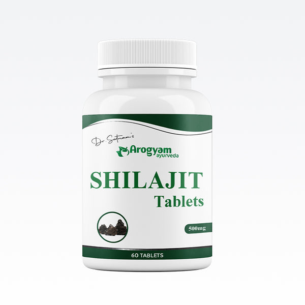 Shilajit Tablets by Arogyam, 60 Tablets