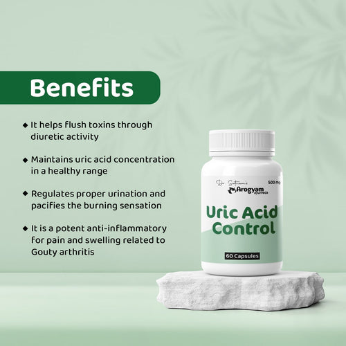 Uric Acid Health Combo - Detox Inflammation in Body by Arogyam Ayurveda