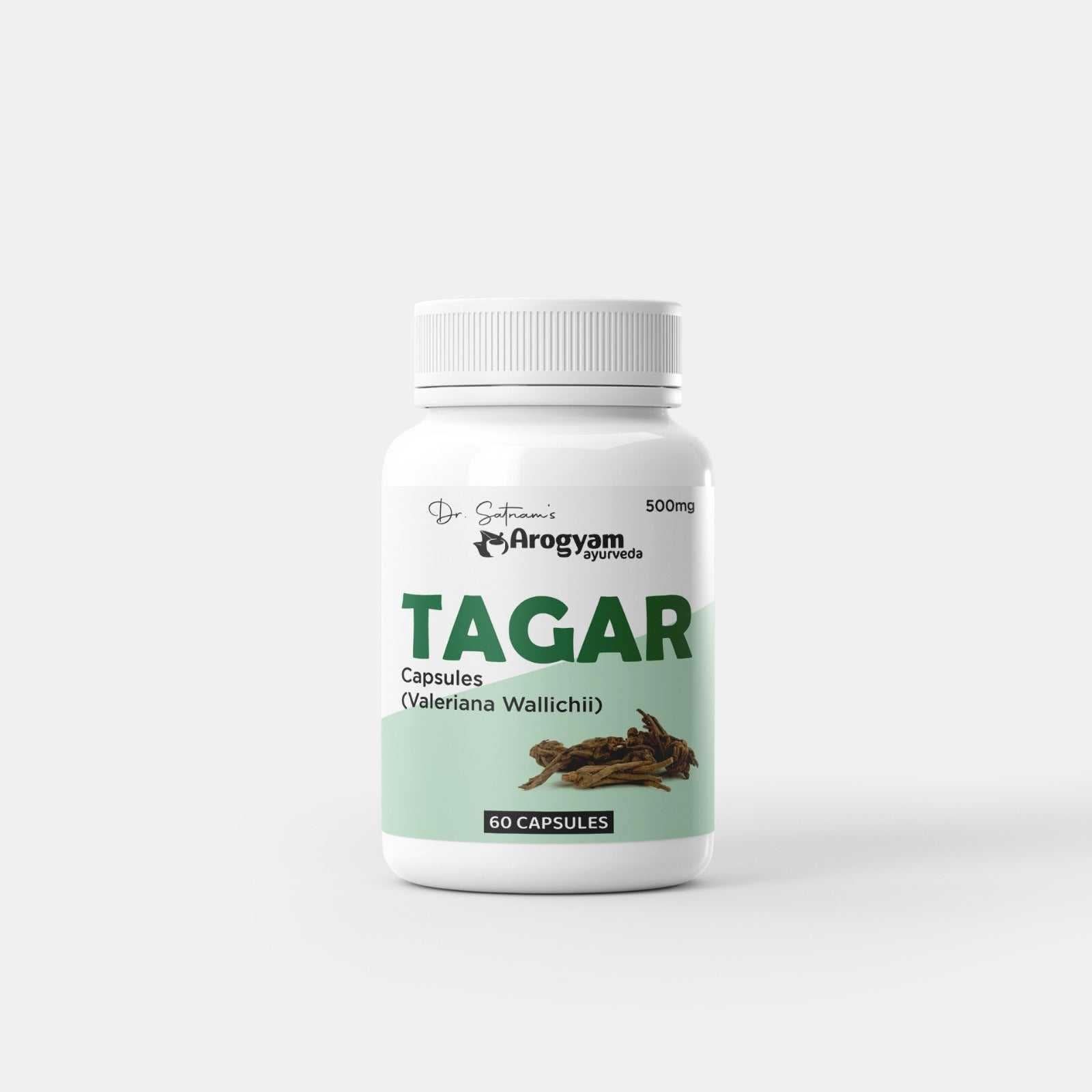 Tagar Regular Tagar Capsules by Arogyam, 60 Capsules – arogyamayurveda