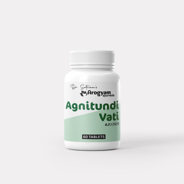 Agnitundi Vati Tablets by Arogyam, 60 Tablets