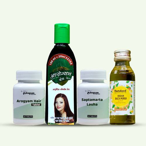 Hair Health Combo Pack by Arogyam