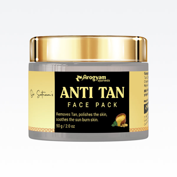 Anti Tan Face Pack by Arogyam, 50g