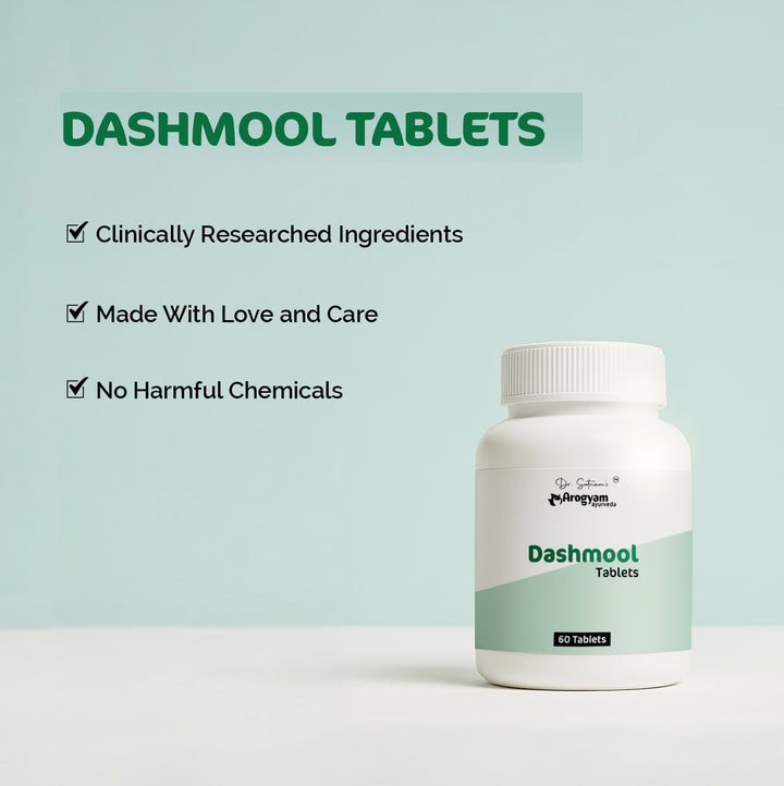 AROGYAM Dashmool tablets 500mg, Dash mool tablets for Bone & Joint Wel ...