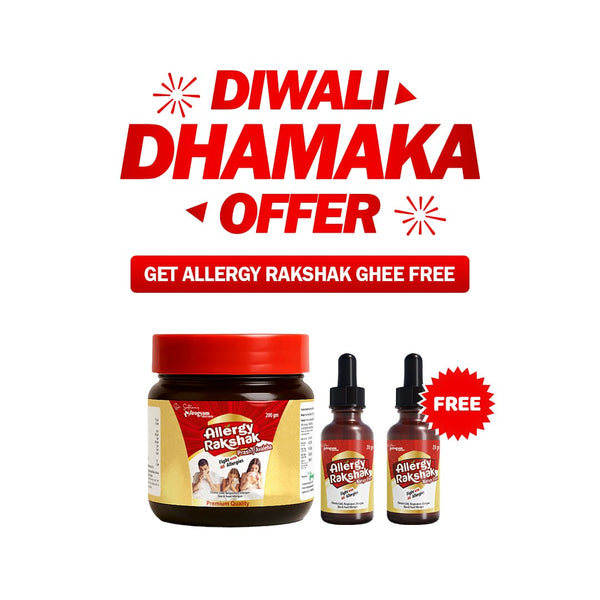 Allergy Rakshak Combo With Free AR Ghee