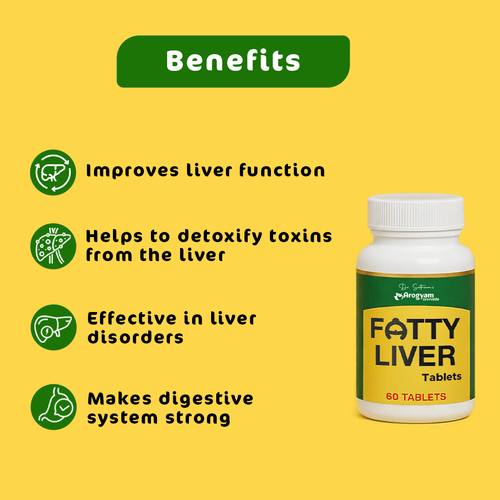 Arogyam Fatty Liver Tablets, 60 Tablets