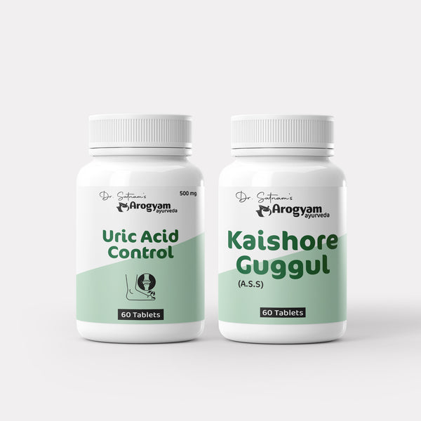 Uric Acid Health Combo - Detox Inflammation in Body by Arogyam Ayurveda